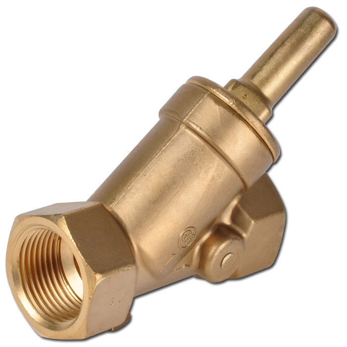 Clapet Anti Retour A Siege Incline Laiton Filetage Femelle Conique De Rp 3 8 A 3