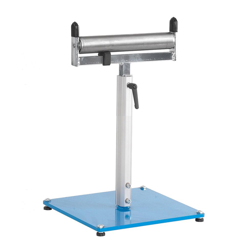 Support Réglable Pour Convoyeur à Rouleaux - Pieds En Acier, Hauteur Ajustable - Pour Atelier & Sciage