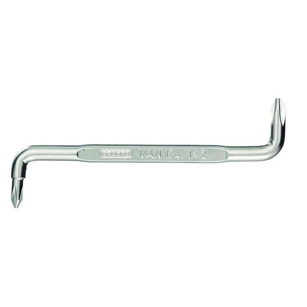 Tournevis Cruciforme GEDORE PH1 - Longueur 300 Mm - Manche 3 Composants - Acier Trempé - Professionnel