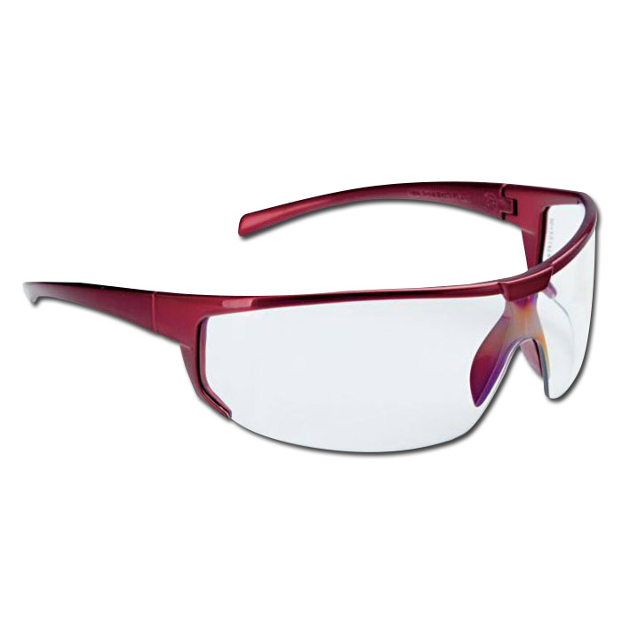 Lunettes de Polaris clair teinte cadre rouge FORTIS