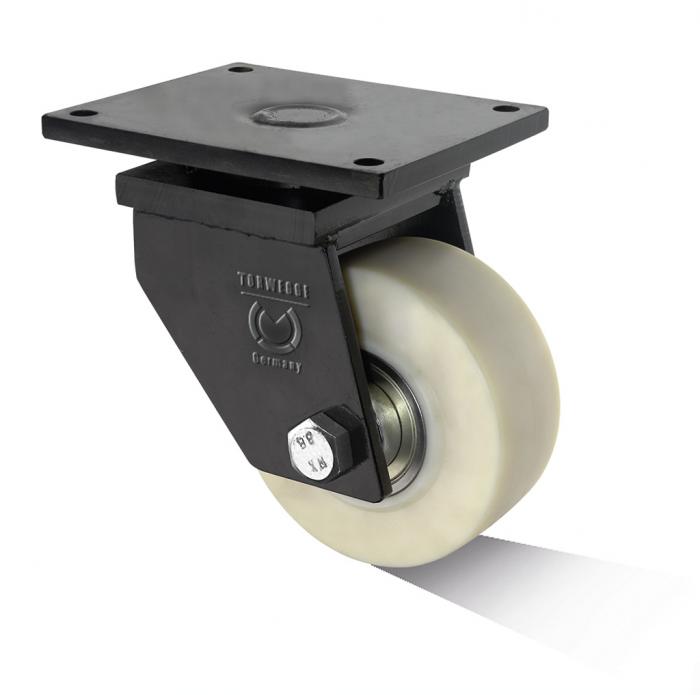 Roues en polyamide Capacité de charge : 125 kg 65 mm Roulette sans blocage 