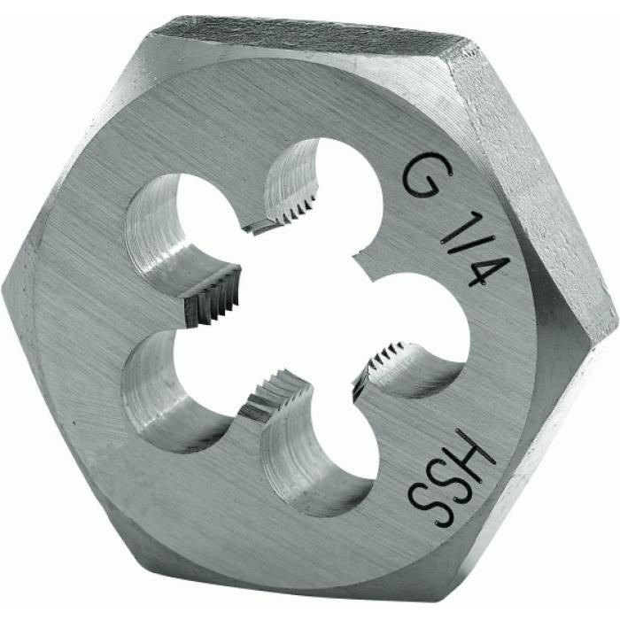 Matrice De Filetage G1/4 Acier Allié | 5 Trous | Outil Haute Précision Pour Tuyaux | Usage Professionnel