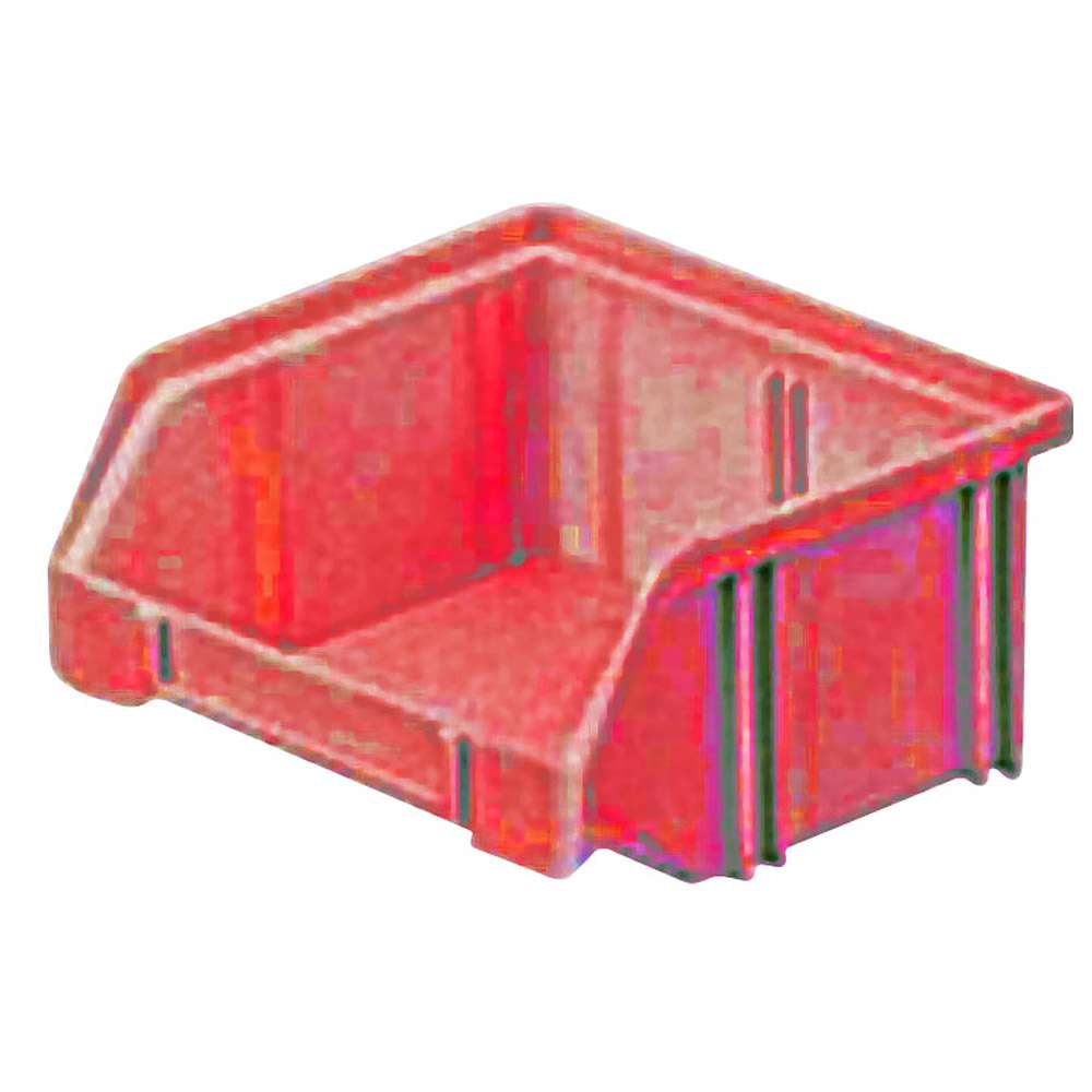 Dimensions 85/65 x 105 x 45 mm Couleur rouge Taille : 5 en polystyrène incassable empilables Bacs à bec 